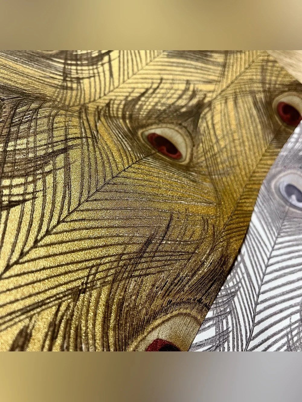 20 Assorted Designer Wallpaper Sample Sheets DIY Animal Print Theme Fur, Peacock